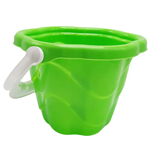 Дитяче іграшкове відерце "Незабудка" Colorplast 0961 Світло-зелений - фото 1