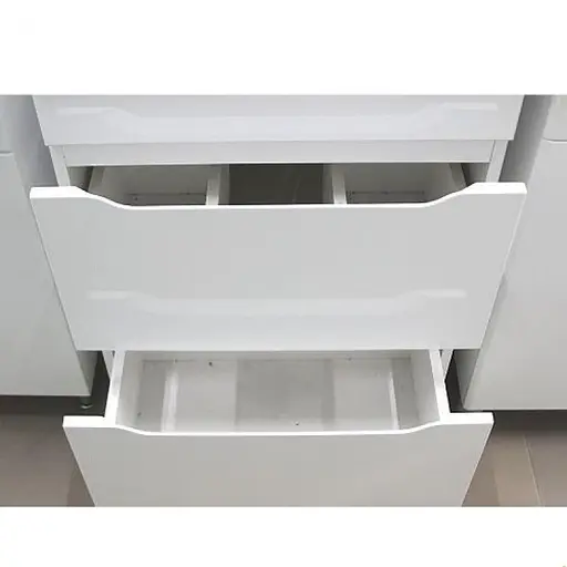 Тумба підлогова ПіК Альба Т8 з раковиною Cersanit Como 60 см Білий 30412 - фото 2