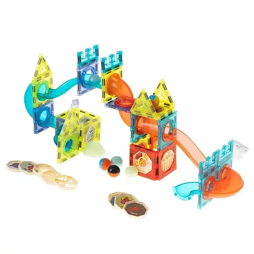 Конструктор магнітний DIY Magnetic Building Blocks на 90 деталей (СН1226)