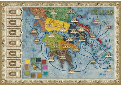 Настольная игра PD-Verlag Конкордия: Венера (Concordia Venus) (англ.) (PS117) - фото 6