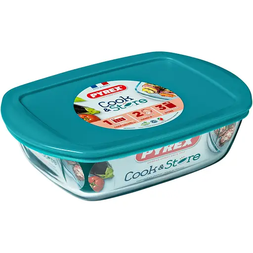 Форма для запікання Pyrex Cook & Store з кришкою 28х20х8 см (5803985)