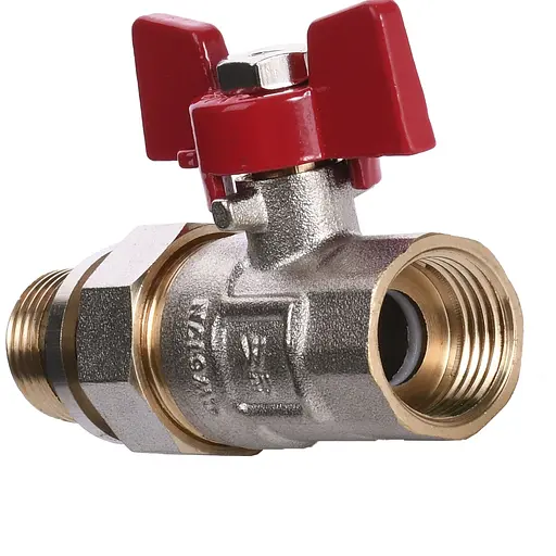 Кран кульовий прямий з американкою Water Valve Q003 NV-V123 1/2″ ЗB - фото 3