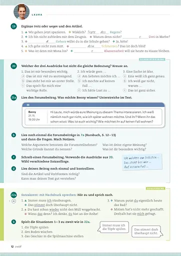 Beste Freunde plus B1/2 Arbeitsbuch plus interaktive Version - фото 6