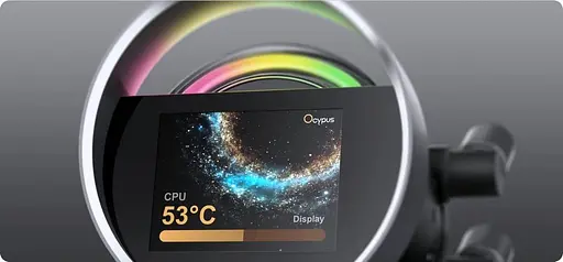 СВО Ocypus Sigma L36 BK ARGB 360мм Black (SIGMA-L36-BK3AAWWN00X-GL) - фото 12