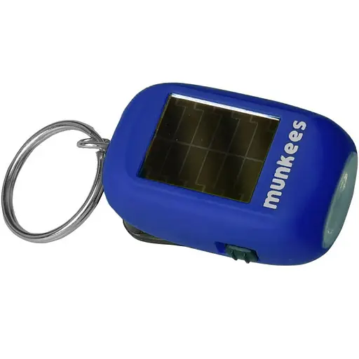 Брелок-фонарик Munkees 1101 Mini Solar/Dynamo Flashlight Dark Blue (10123-1101-DB)