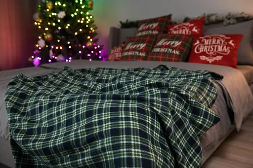 Плед Ardesto Fleece 130x160 см зеленый (ART0718PB) - фото 6