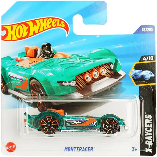 Базовая машинка Hot Wheels X-Raycers Monteracer зеленая (5785) HYX86-N521   