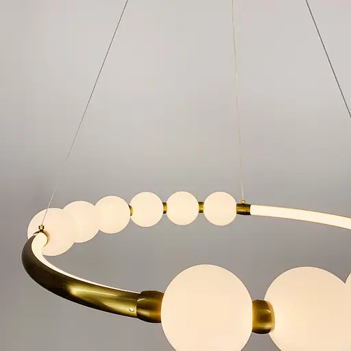 Люстра Nordic Pearl 60 см на 3 режими Line.F 902/600 - фото 7