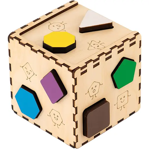 Кубик-сортер GoodPlay Весела фігурка (CUB-4-001)