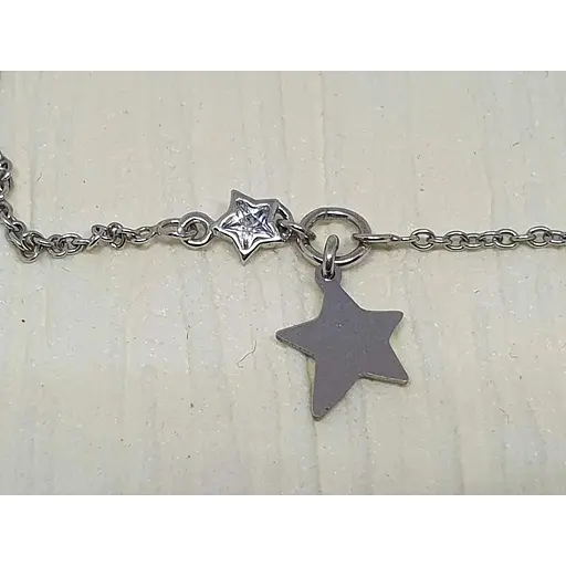 Серебряный браслет Qvaliz Звезда с фианитом. 905LTB5 - фото 2