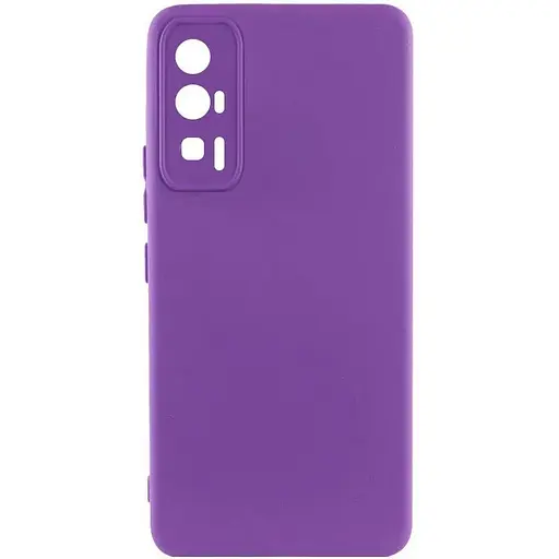 Чохол Lakshmi Silicone Cover Full Camera (A) для Xiaomi Poco F5 Pro Фіолетовий / Purple