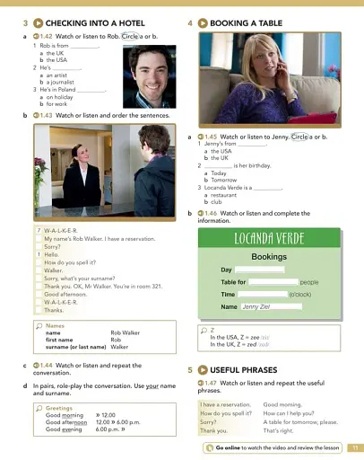 English File (4th Edition) Beginner Student's Book with Online Practice - фото 9