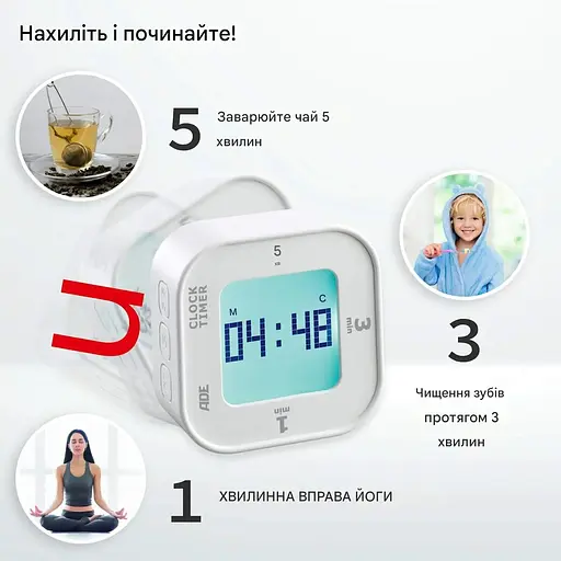 Таймер кухонний ADE TD1902 цифровий (TD1902) - фото 5