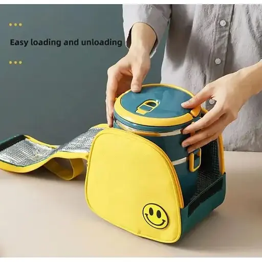 Термос для їжі - ланчбокс Food Box Kids 1,5 л харчовий термос з контейнером - фото 4