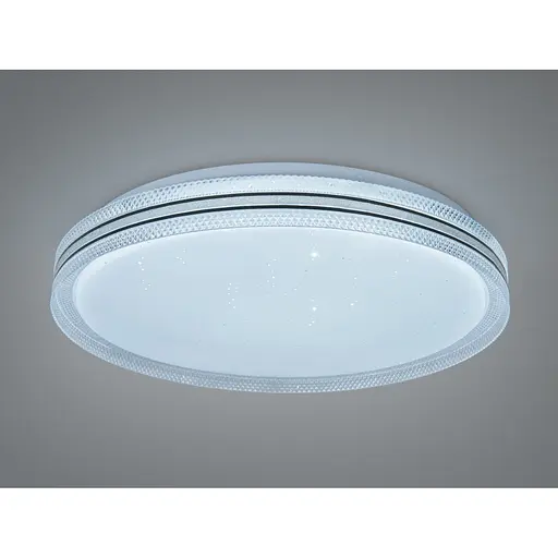 Світлодіодна стельова люстра Romin чорна 46 Вт 8 м² - фото 1