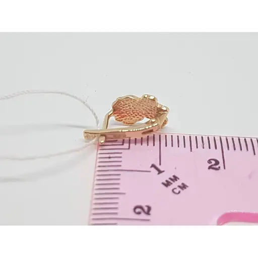 Золоті сережки Tango з емаллю. 400213Е - фото 5