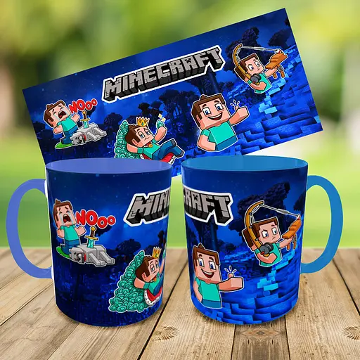 Набір: Сумка-бананка+ Кружка майнкрафт "Minecraft" дитяча з принтом (00247) - фото 3