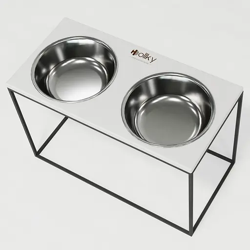 Hollky Base XXL40 — миски на підставці для дуже великих собак (2 × 2,8 л) - фото 8