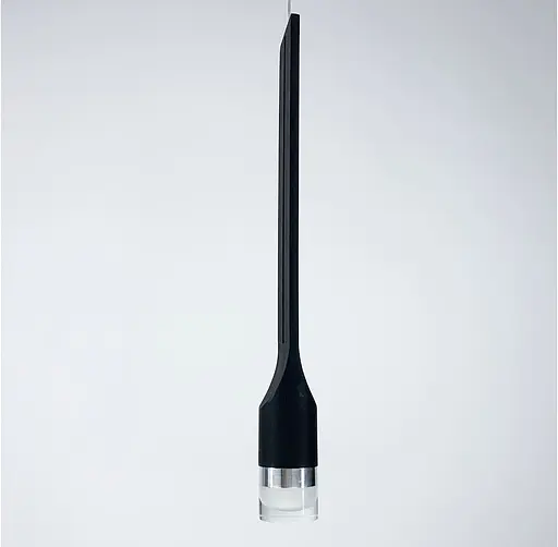 Сдержанный современный подвесной светильник | Line F | Арт. DE10C/1 BK - фото 3