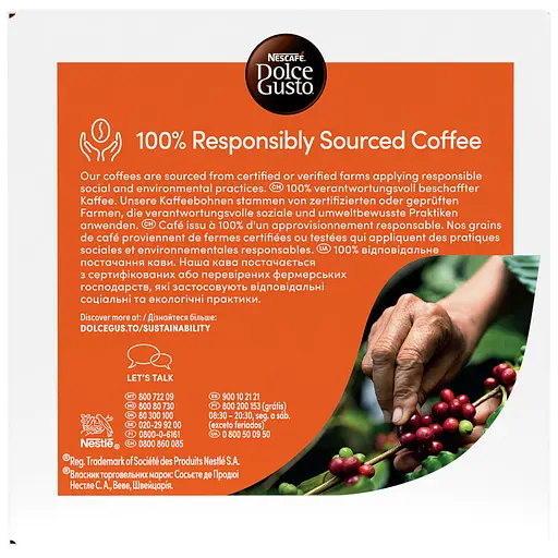 Кава в капсулах NESCAFE Dolce Gusto Latte Macchiato Caramel 16 шт. 145.6 г - фото 5