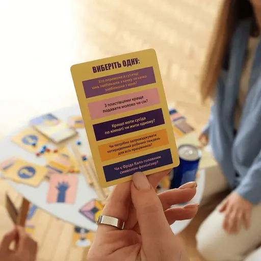 Настільна гра «Дебати» 0018MG 500 різноманітних тем для дебатів - фото 4