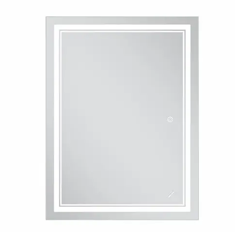Дзеркало Mixxus Premium QUADRO MR20-80x60-REVERSE (LED Touch, Anti-fog) (MP6619) - фото 2