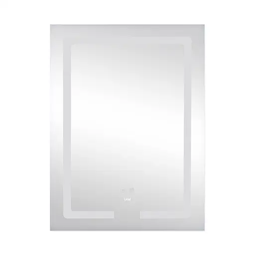 Дзеркало Lidz Kubis 600x800 з LED-підсвічуванням Touch, з антизапотіванням, з диммером яскравості LD78LF9376080 - фото 3