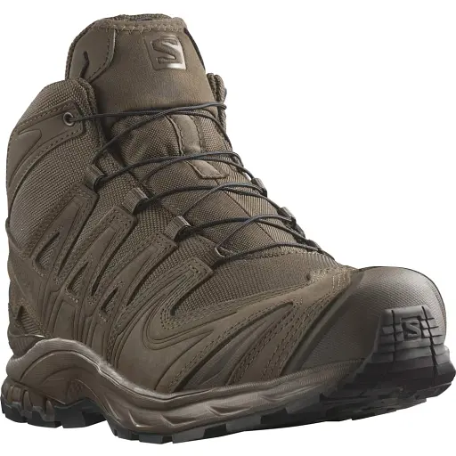 Ботинки Salomon XA Forces MID EN 13.5 Dark Earth - фото 3
