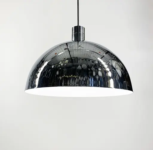 Стильна хромована люстра Line.F J 205-350 - фото 7