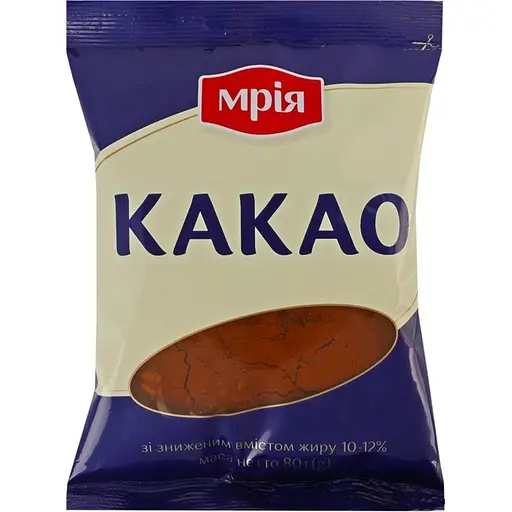  Какао-порошок Мрія 80 г 