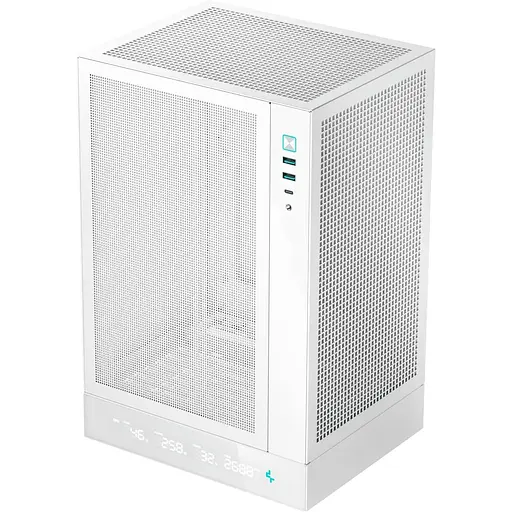 Корпус Deepcool CH170 Digital White без БП (R-CH170-WHNPI0D-G-1) - фото 3