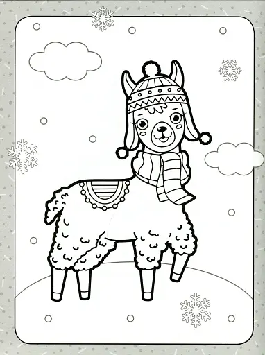 Розмальовка для найменших. Світ поні, лам та єдинорогів - фото 2