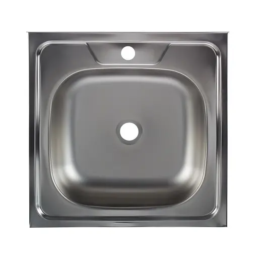 Тумба для кухні з накладною нержавіючою мийкою ЛДСП 50х50х83 см Вільха (52866-01150) - фото 8