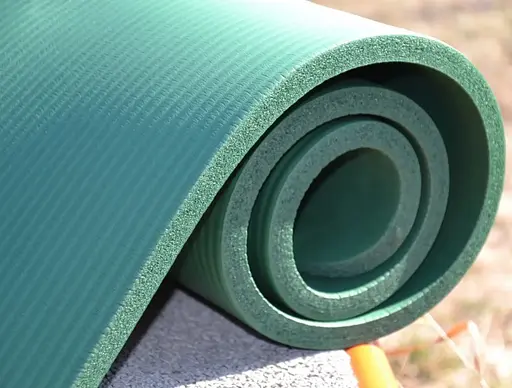 Коврик для йоги и фитнеса PowerPlay 4151 NBR Performance Mat Зеленый (183x61x1.5) (PP_4151_Green) - фото 7