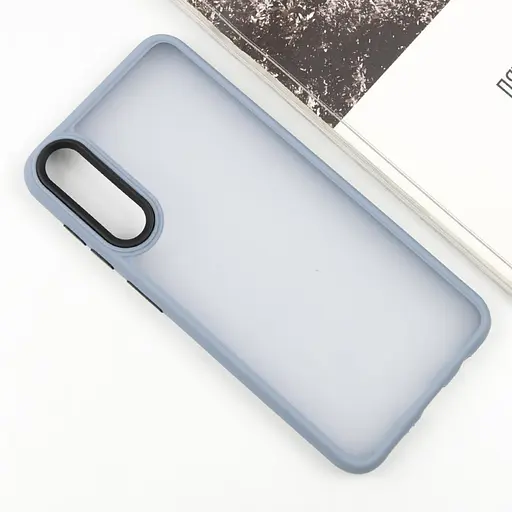 Чохол TPU+PC Lyon Frosted для Samsung Galaxy A50 (A505F) / A50s / A30s Sierra Blue - фото 2