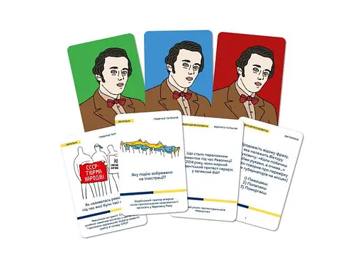 Настільна гра Оrner Шевченко питає. Гра про Незалежну Україну (укр.) (2112) - фото 4