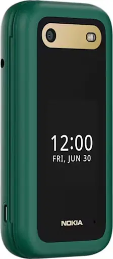 Кнопковий телефон Nokia 2660 Flip Green (UA) - фото 4
