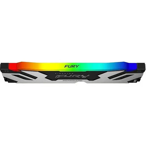 Память для настольных компьютеров Kingston Fury 32 ГБ (2x16 ГБ) DDR5 6400 МГц Renegade Silver RGB (KF564C32RSAK2-32) - фото 3