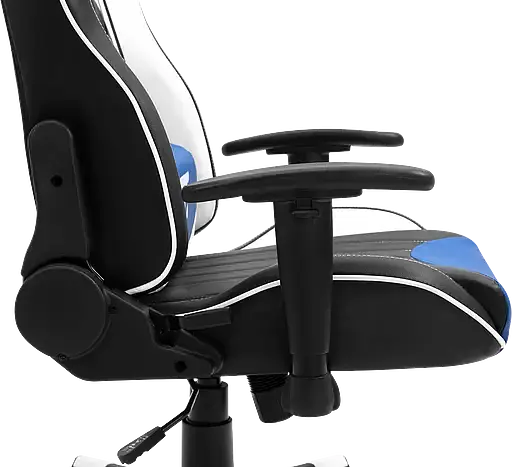 Геймерське крісло GT Racer чорне з синім та білим (X-5813 Black/Blue/White) - фото 11