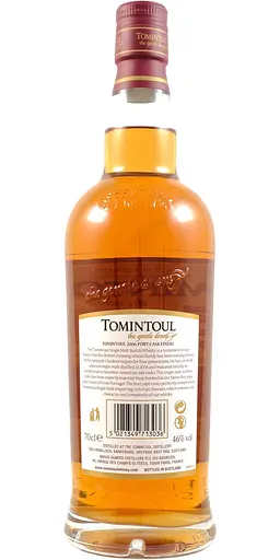 Віскі Tomintoul Port Cask Finish 15 yo Single Malt Scotch Whisky 2006 46% 0.7 л в коробці - фото 3