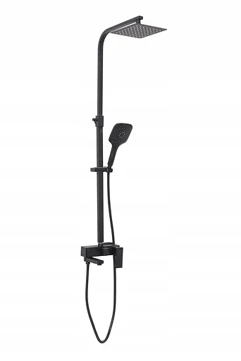 Душова система Rea Fort black mat чорний матовий REA-P9861, Чорний матовий - фото 2