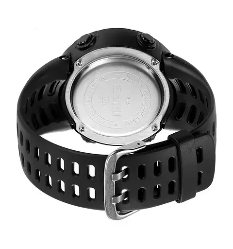 Чоловічий спортивний годинник Skmei 1655 (Чорний із золотом) - фото 6