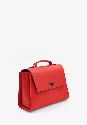 Жіноча сумка Classic червона Saffiano - фото 6
