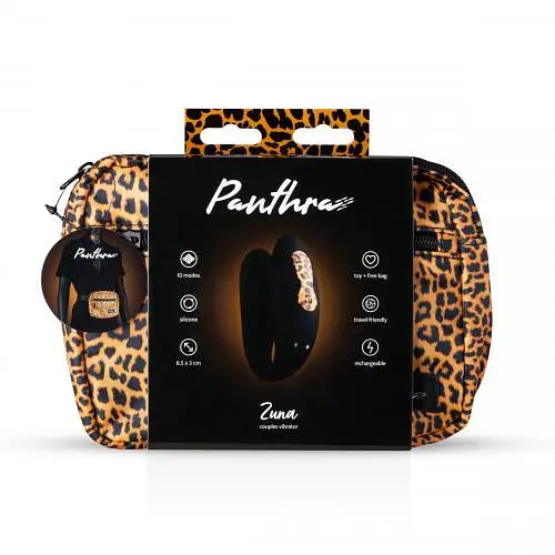 Вібратор EasyToys Panthra Zuna 8.5 см чорний - фото 6