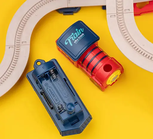 Игровой набор Otamanko Храбрый Паровозик трюковая железная дорога 142 детали - фото 7