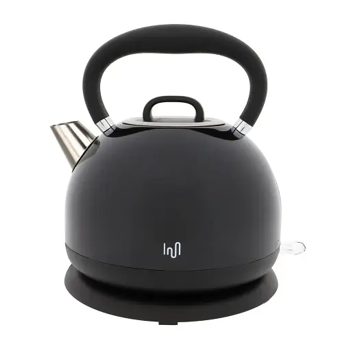 Чайник Impolio Retro Design из нержавеющей стали 1,7 л, черный