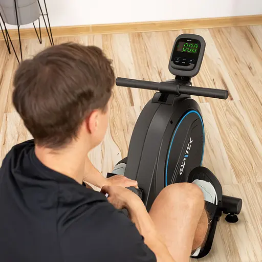 Гребний тренажер Gymtek XR800 магнітний синій - фото 8