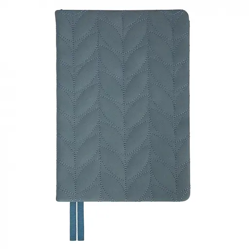 Дневник А5 Leo Planner недатированный Vibe твердый дымчато-голубой 320 страниц (252697)