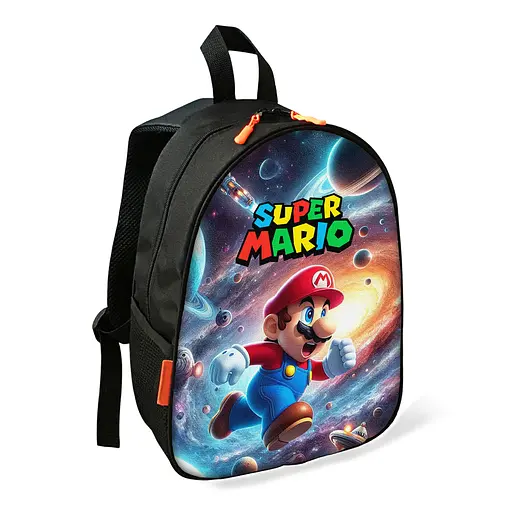 Рюкзак Супер Марио детский школьный/городской 34х27х13 см для мальчика (02462)
