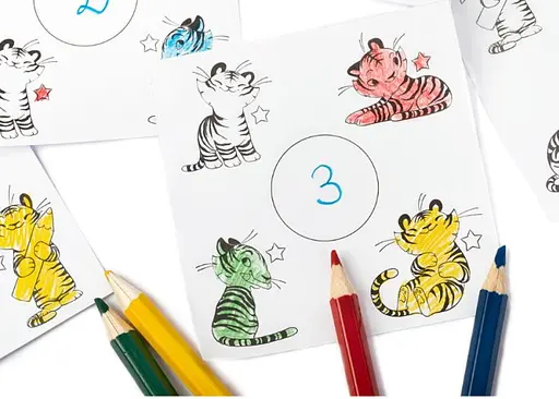 Настольная игра Эврикус Тигрята с карандашами (BG-17043) - фото 4